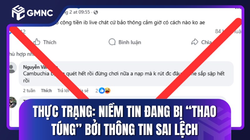 Thực trạng: Niềm tin đang bị “thao túng” bởi thông tin sai lệch